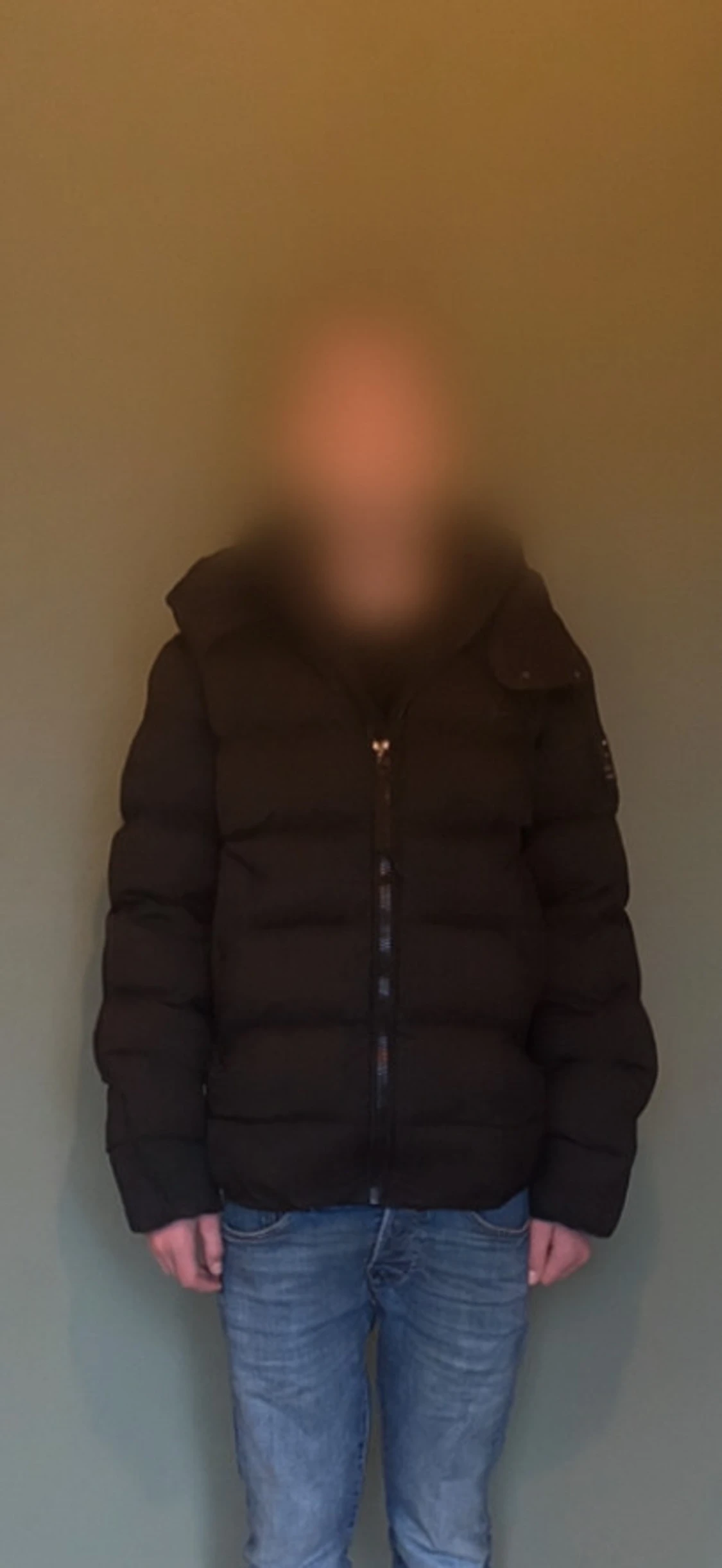 Svart pufferjacka från G-Star RAW