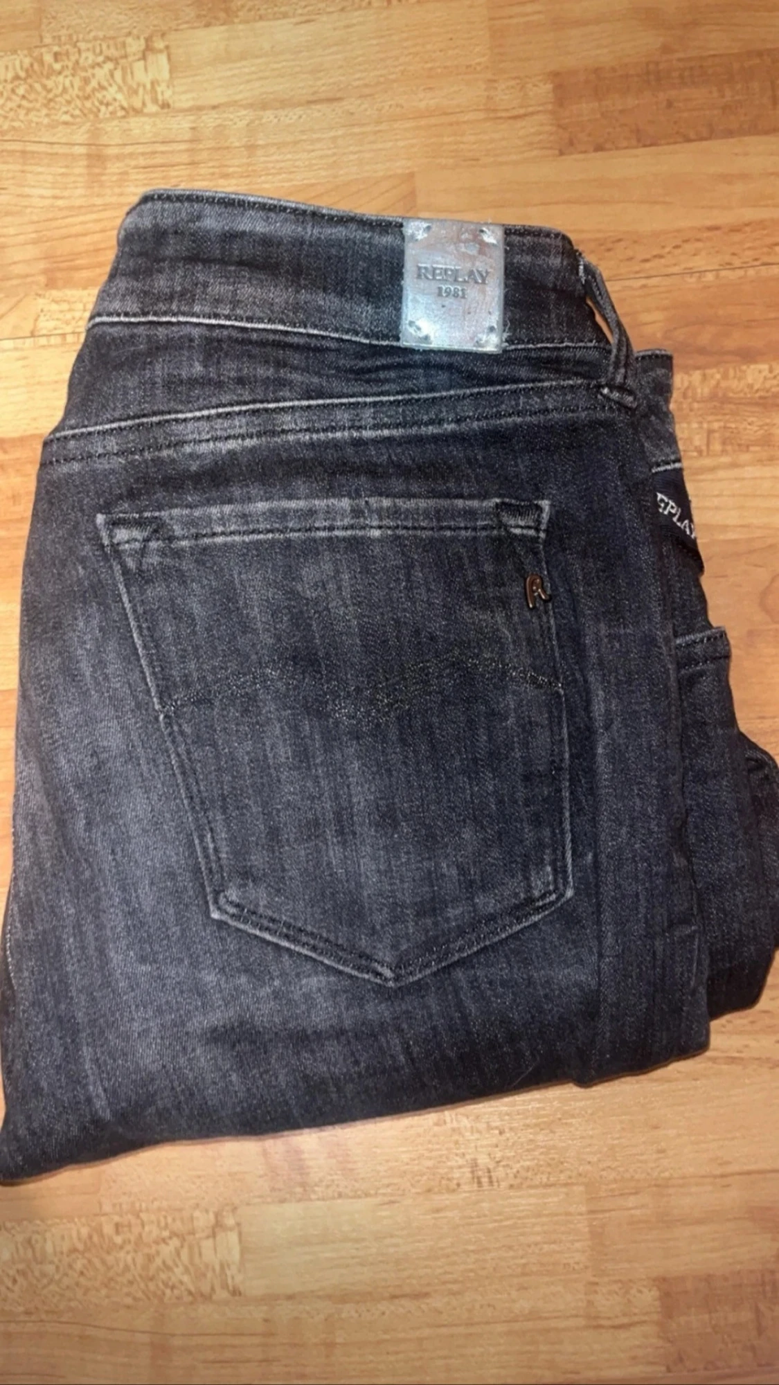 Svarta replay jeans - 2