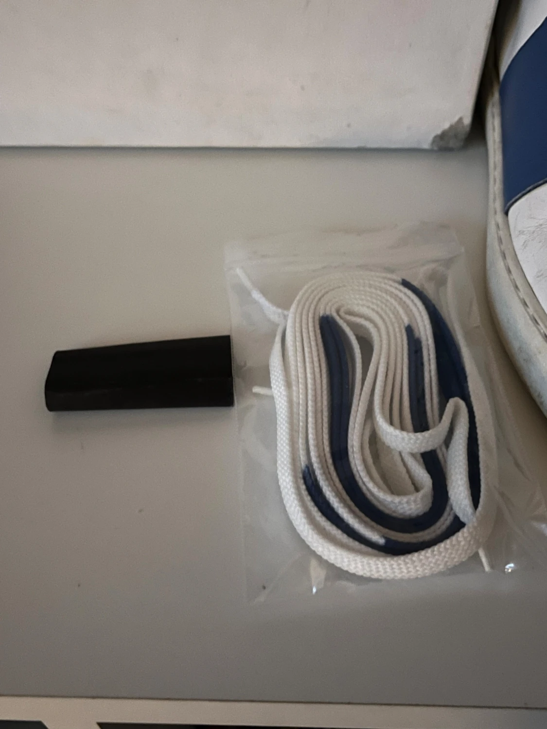 Valentino Garavani Open sneakers vit/blå - 3