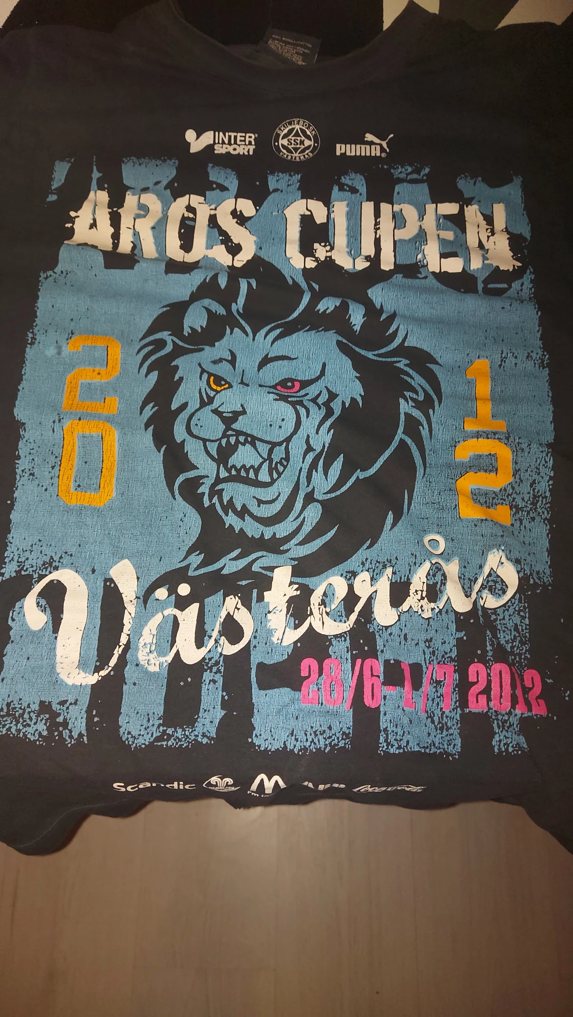 Aros Cupen Västerås t-shirt 2012 - 2