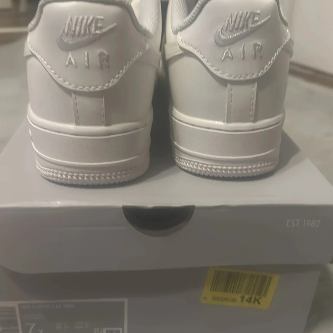 Nike Air Force 1 helvita sneakers - 2
