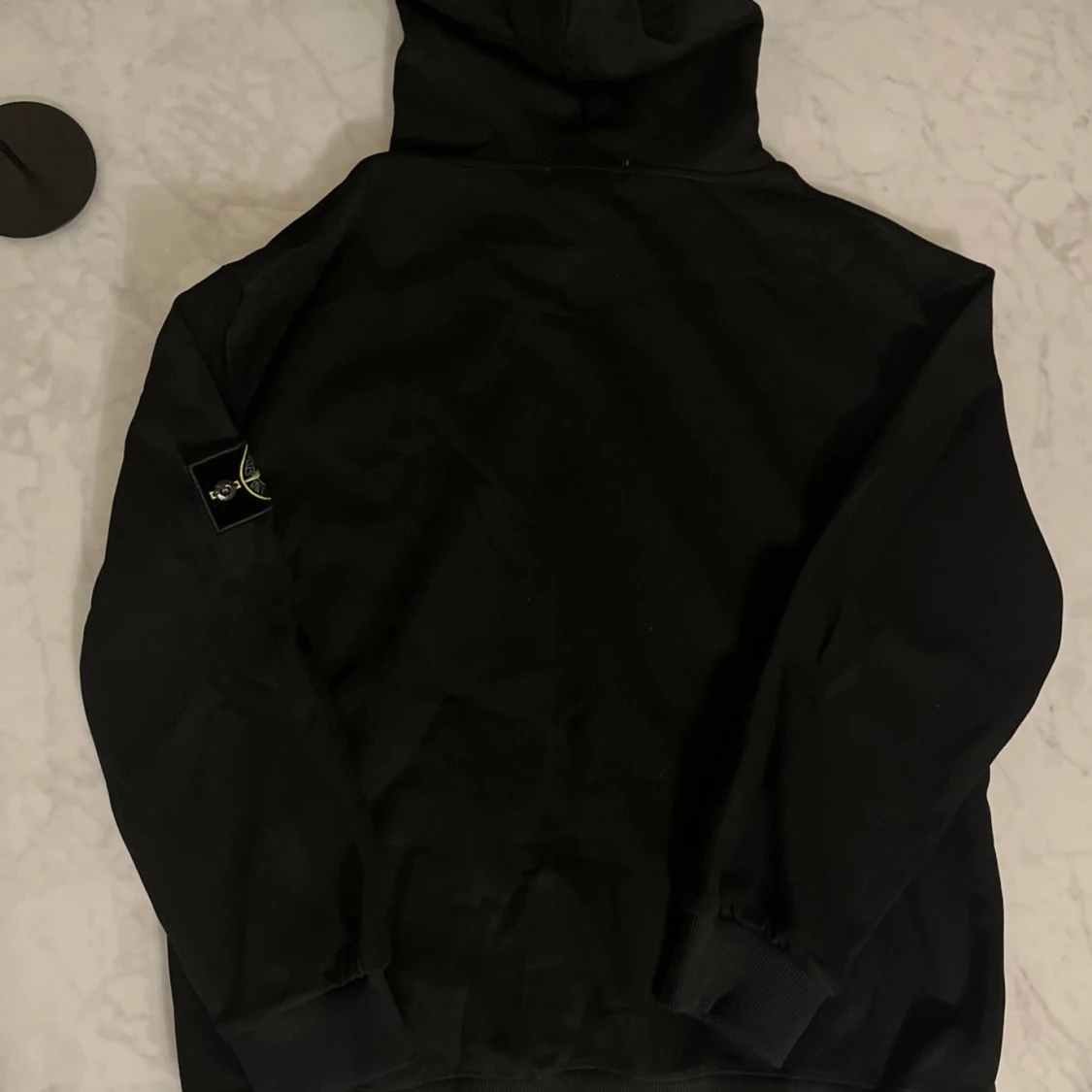 Svart hoodie från Stone Island M - 3