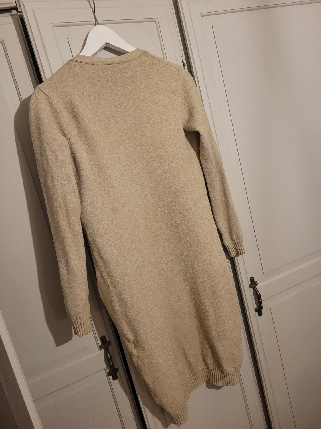 Beige lång kofta från Vila XS - 3