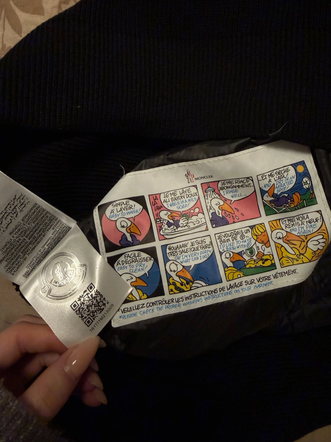 Svart hybrid cardigan Moncler S - 3