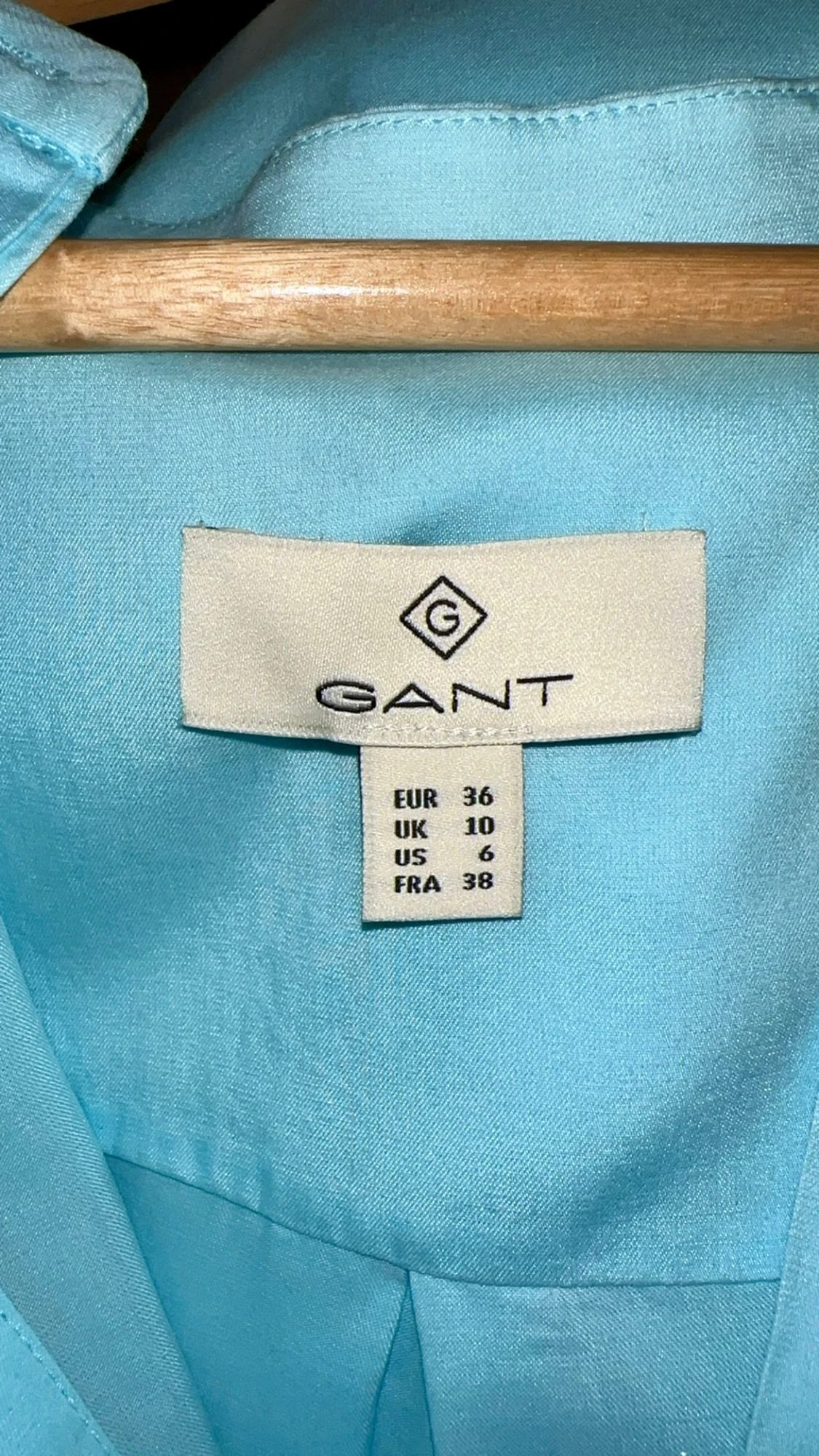 Gant - Ljusblå skjorta från Gant, strl 36 / bra skick!  - 1