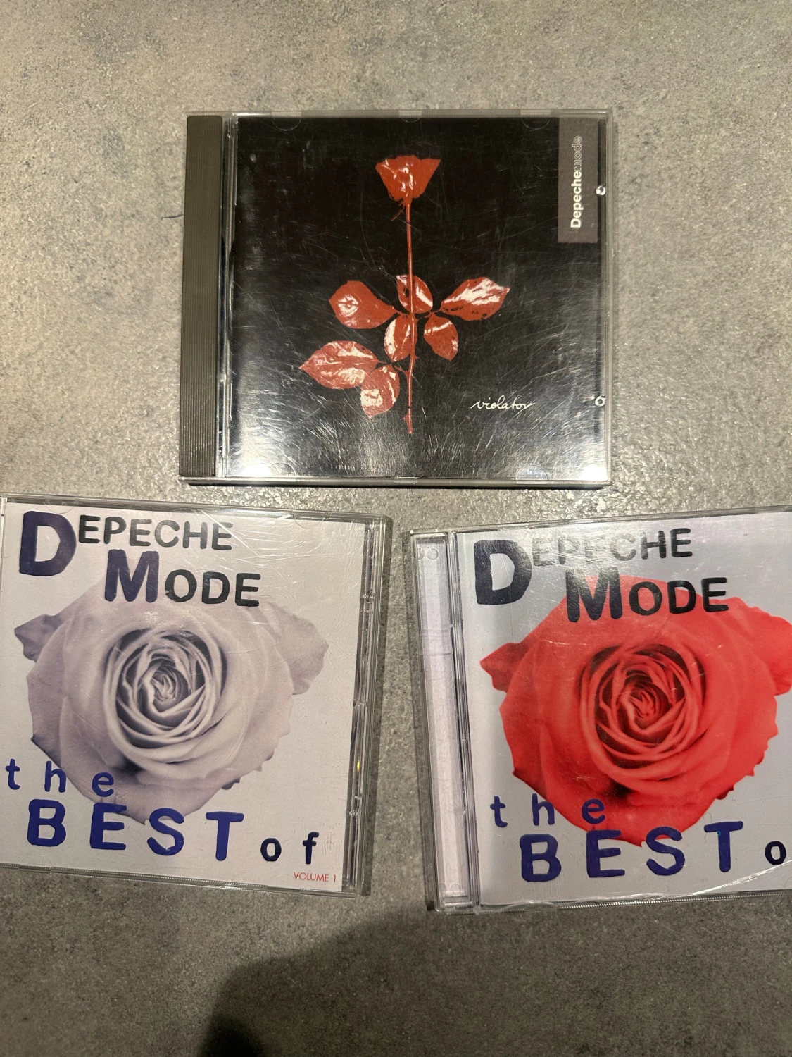 depeche mode cd skivor