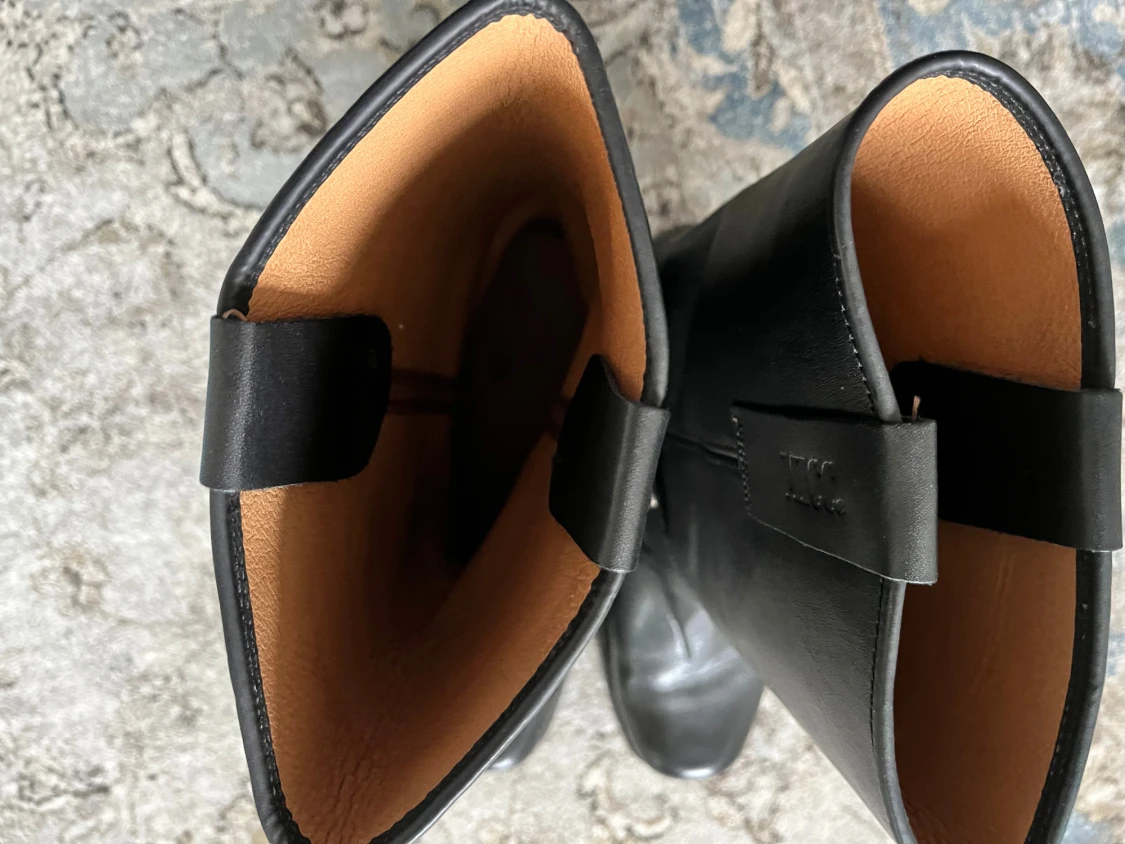 Svarta biker boots från MICC Western - 5