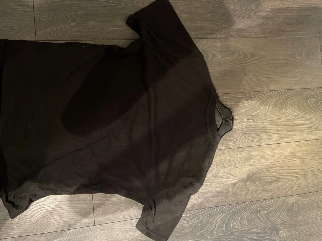 Svart Off-White t-shirt med tryck - 1