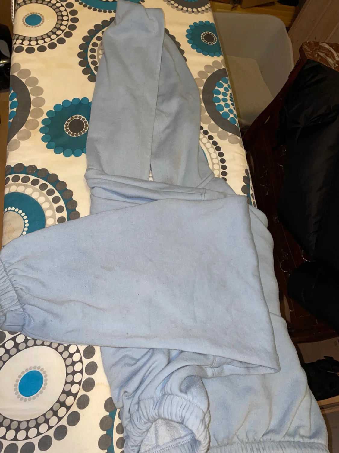 Ljusblå hoodie från H&M med dragkedja - 3