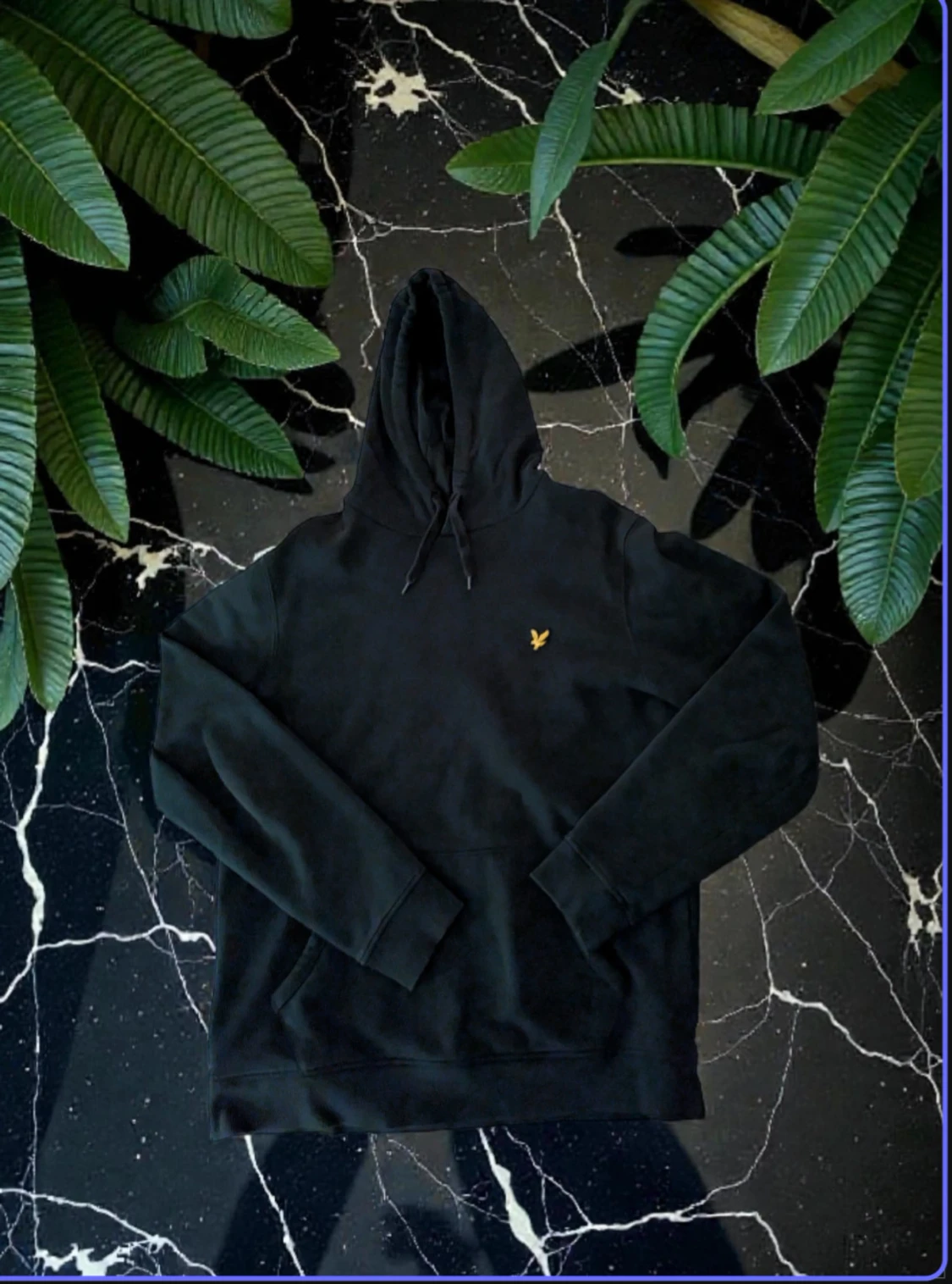 Grön hoodie från Lyle & Scott i M