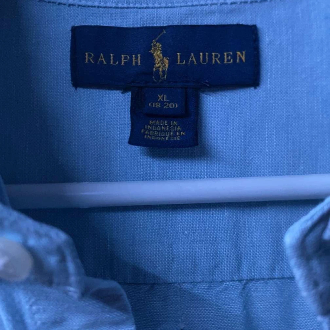Ljusblå skjorta från Ralph Lauren XL - 1