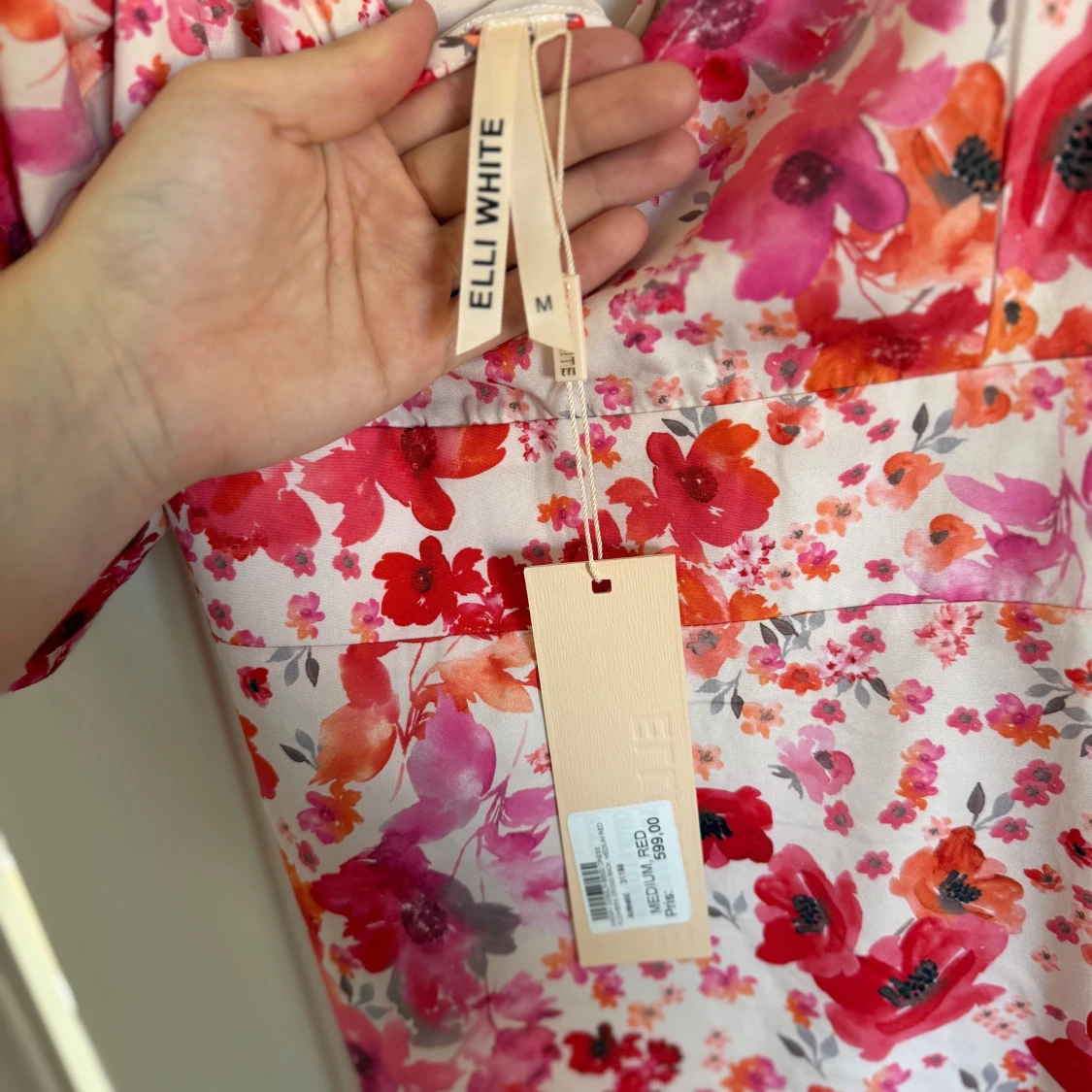 Blommig långklänning från Missay - 3