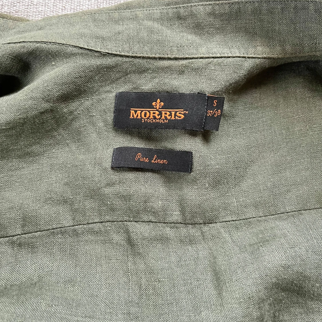  Grön linne skjorta från Morris - 4