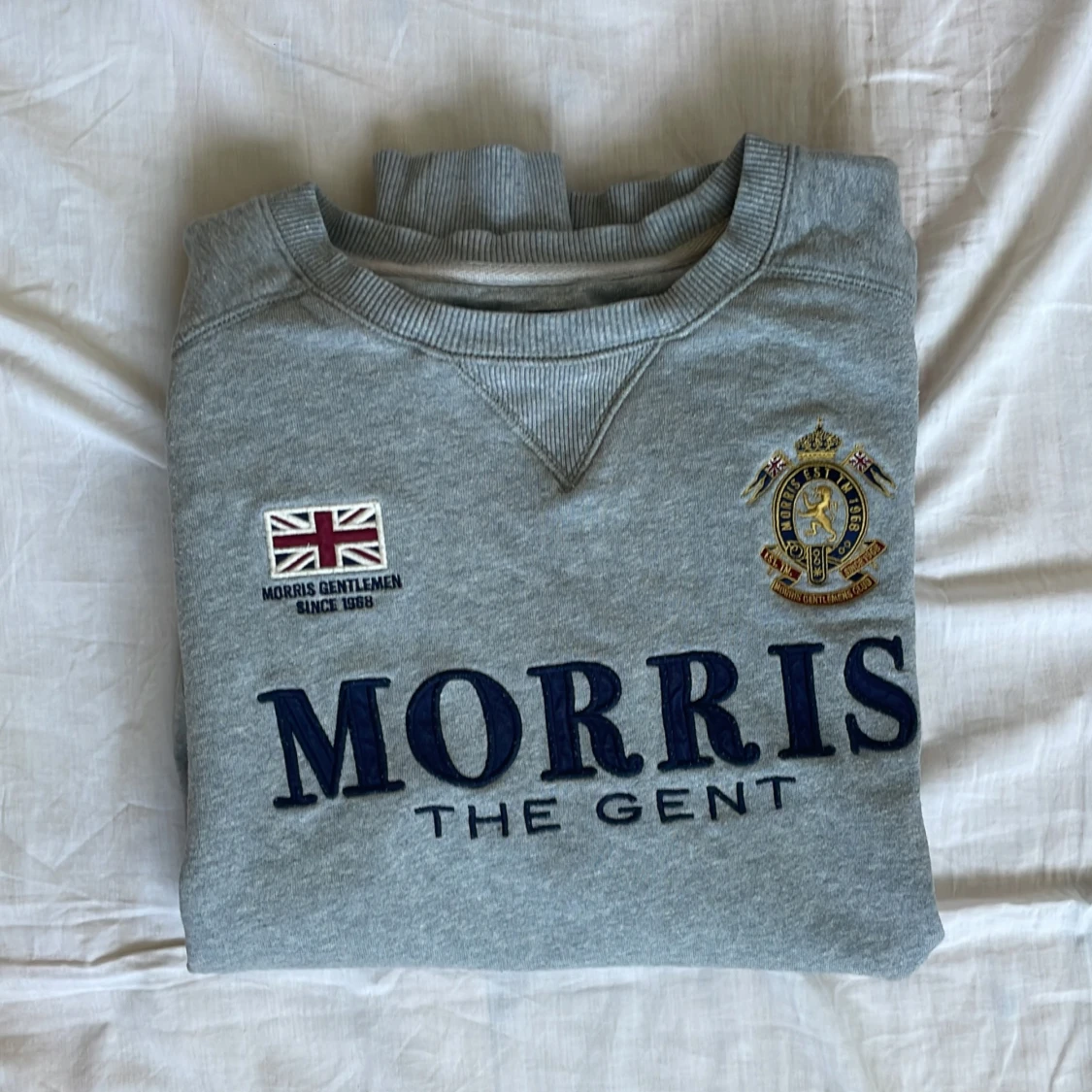 Grå sweatshirt från Morris