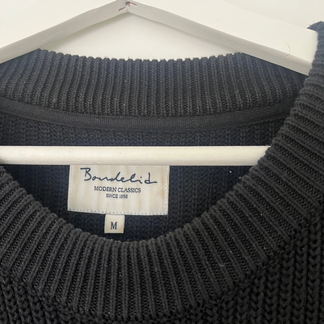 Randig stickad tröja Bondelid - 1