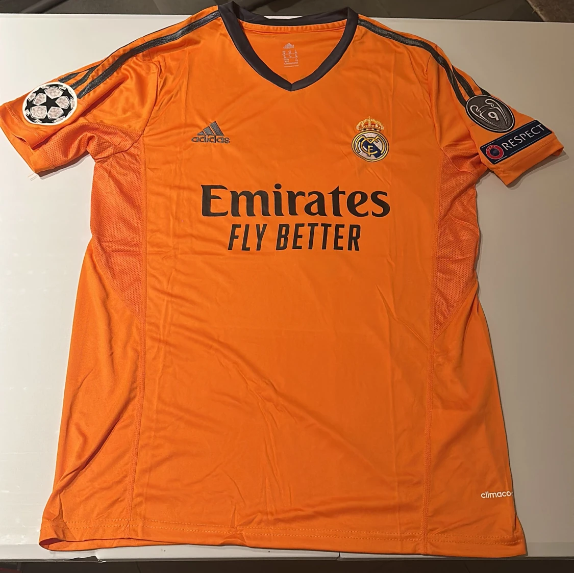 Real Madrid Ronaldo 7 orange matchtröja - 4