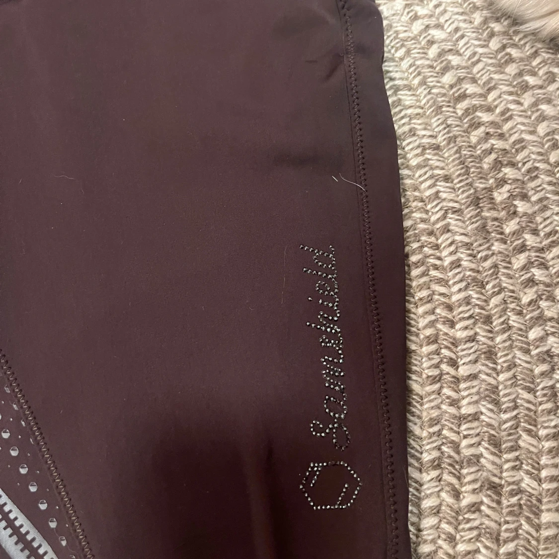 Bruna ridbyxor från Samshield, stl 34 - 1