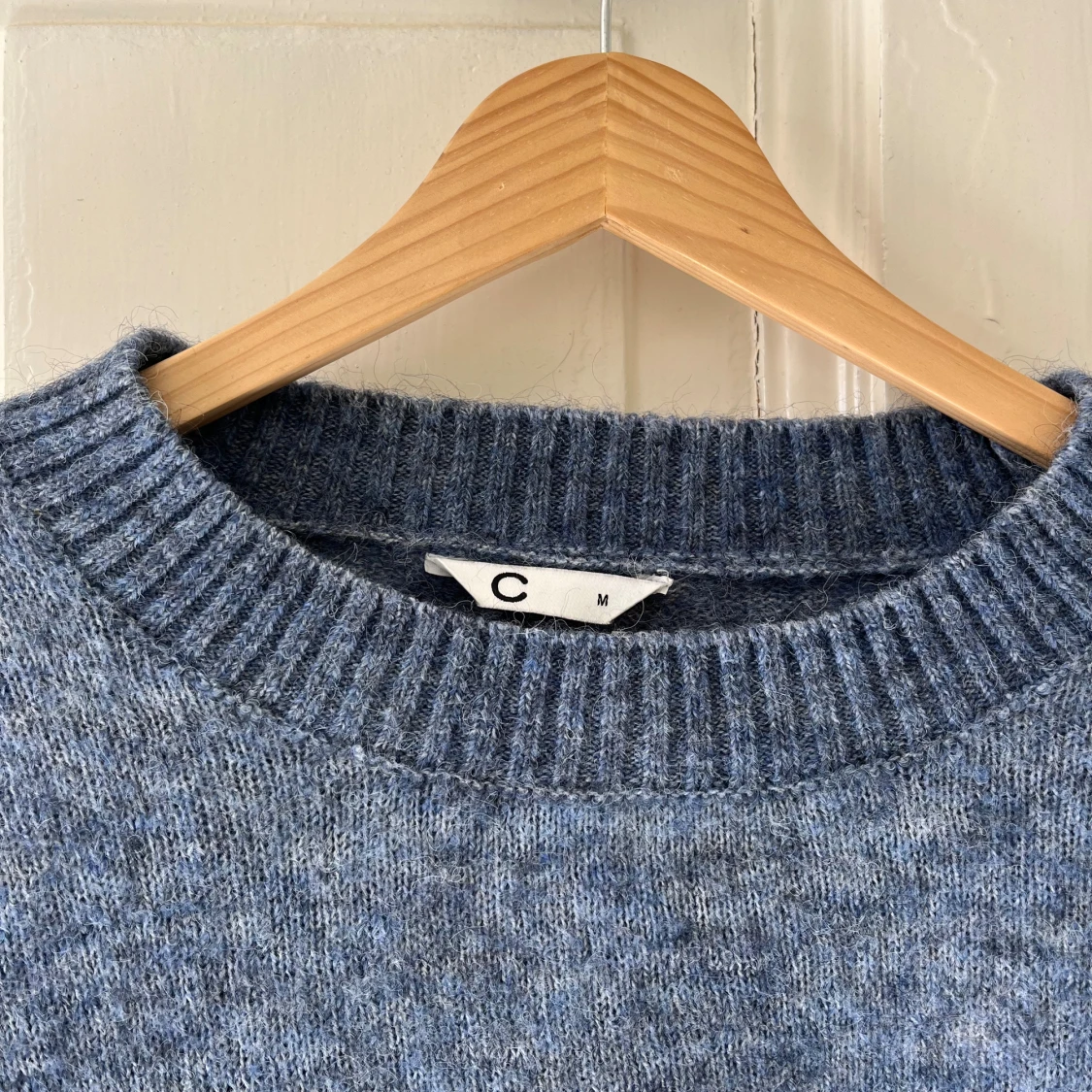 Blå stickad tröja från Cubus - 1