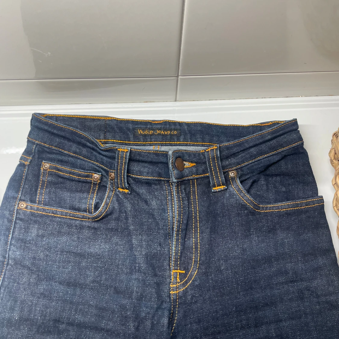 Mörkblå jeans från Nudie Jeans - 1