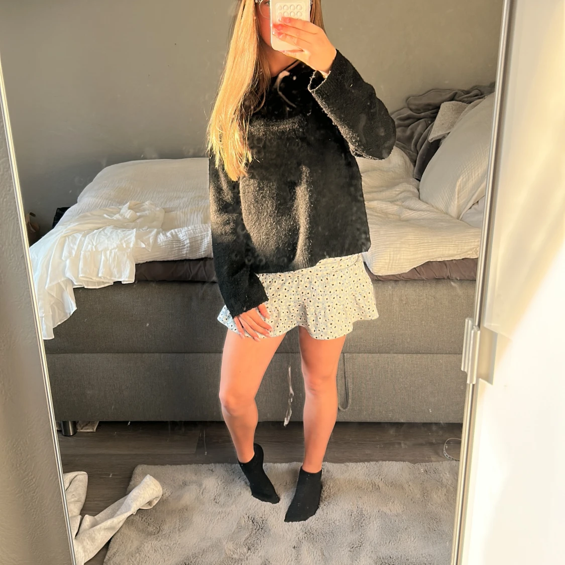 Blommig kortklänning från 157 New