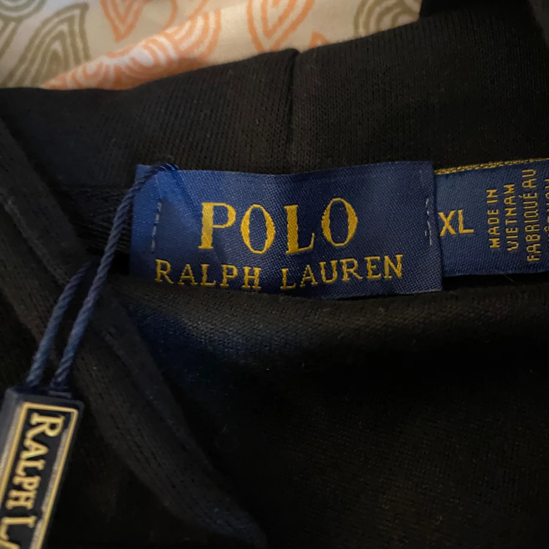 Svart hoodie från Polo Ralph Lauren  - 1