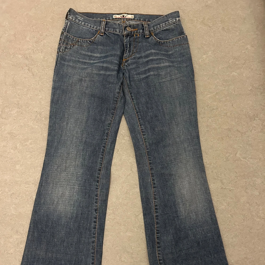 Lågmidjade bootcut jeans från Fornarina - 1