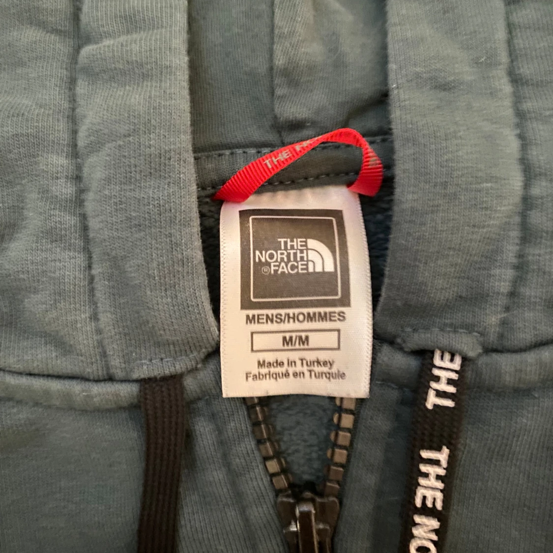 Mörkgrön hoodie från The North Face M - 1