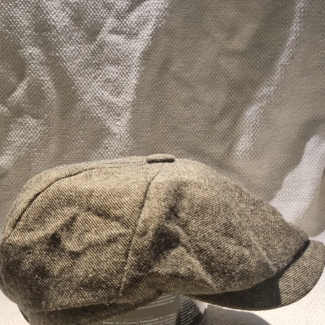 Grå newsboy keps från Heritage Traditions - 2