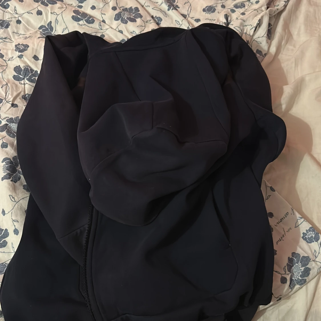 Svart Nike hoodie med dragkedja S - 3