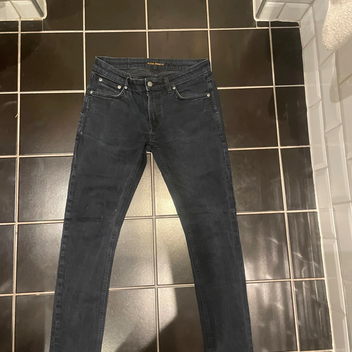 Svarta skinny jeans från Nudie Jeans