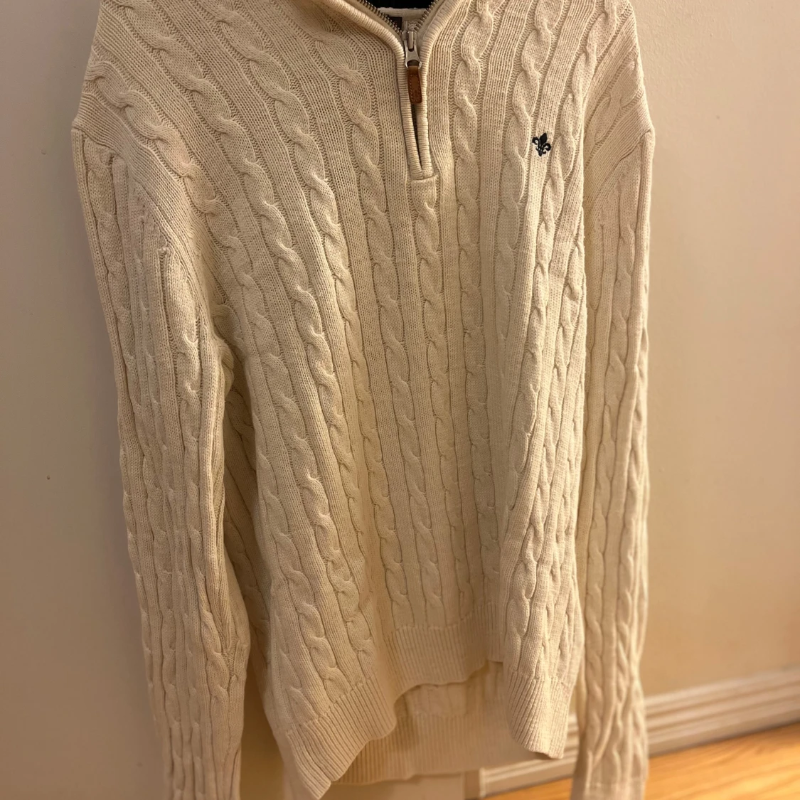 Beige cardigan från Morris