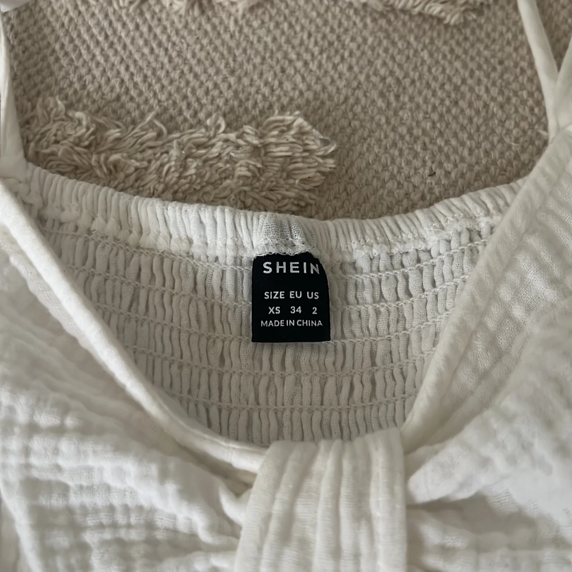 Vit sommarklänning från SHEIN - 1