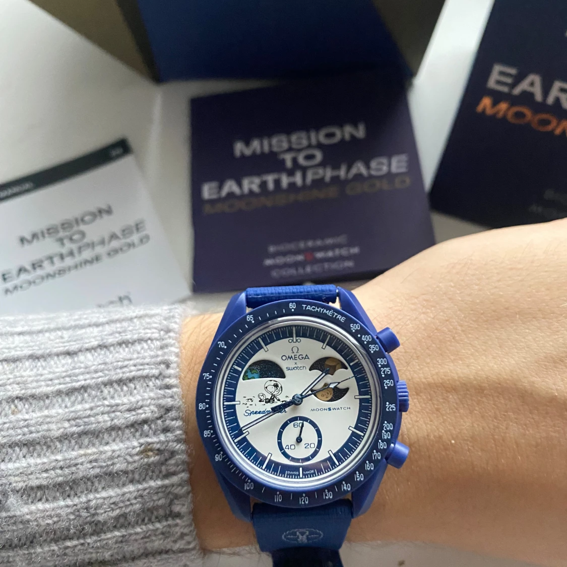 Omega x Swatch Moonswatch Moonshine Gold