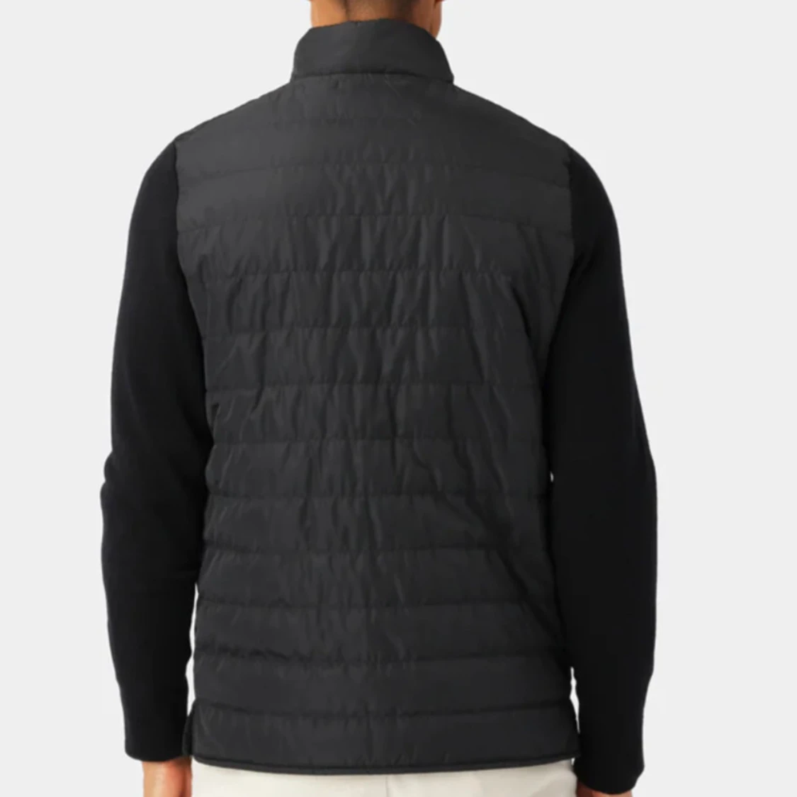 Mörkblå hybrid jacka från less worries. - 1