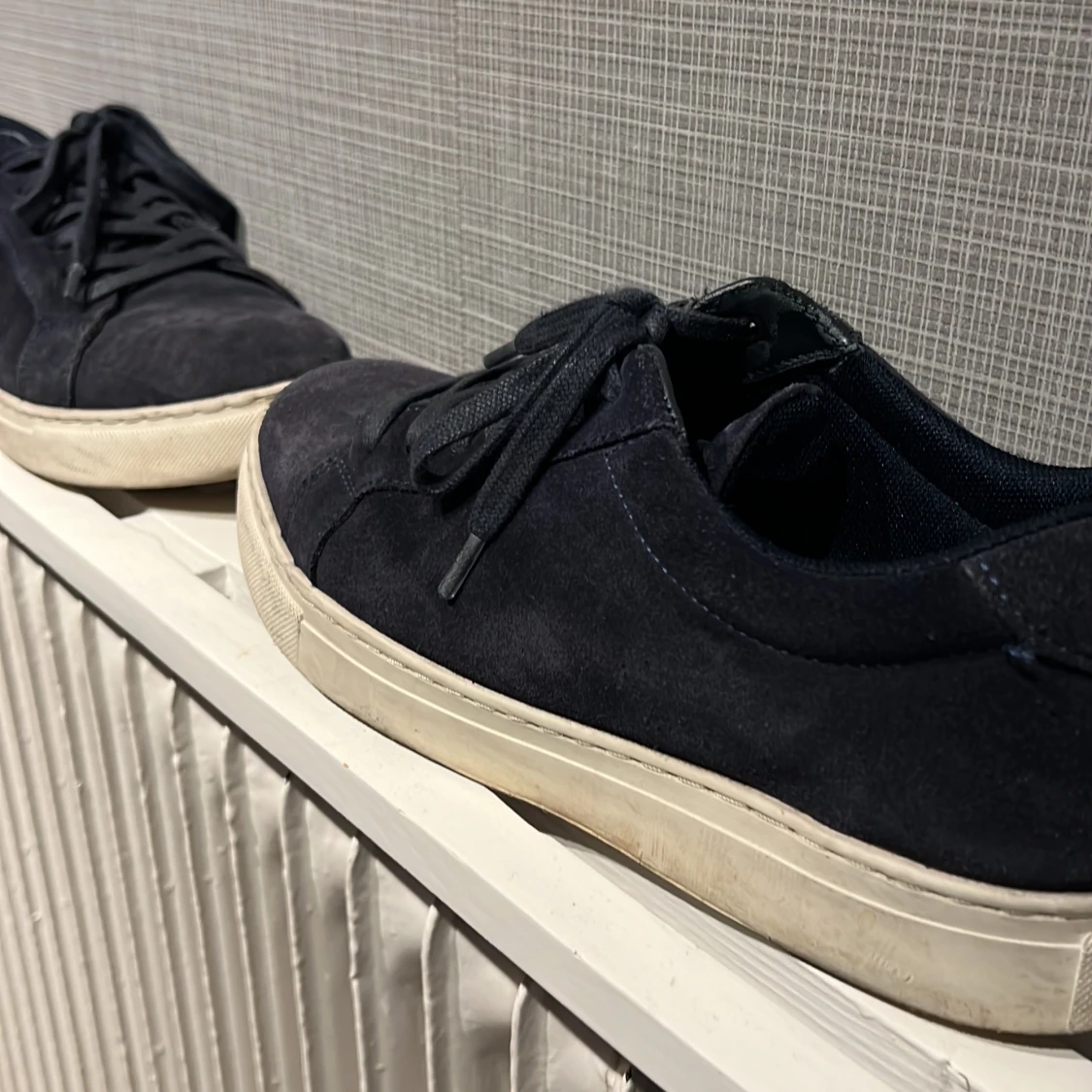 Mörkblå Sandö skor  - 1