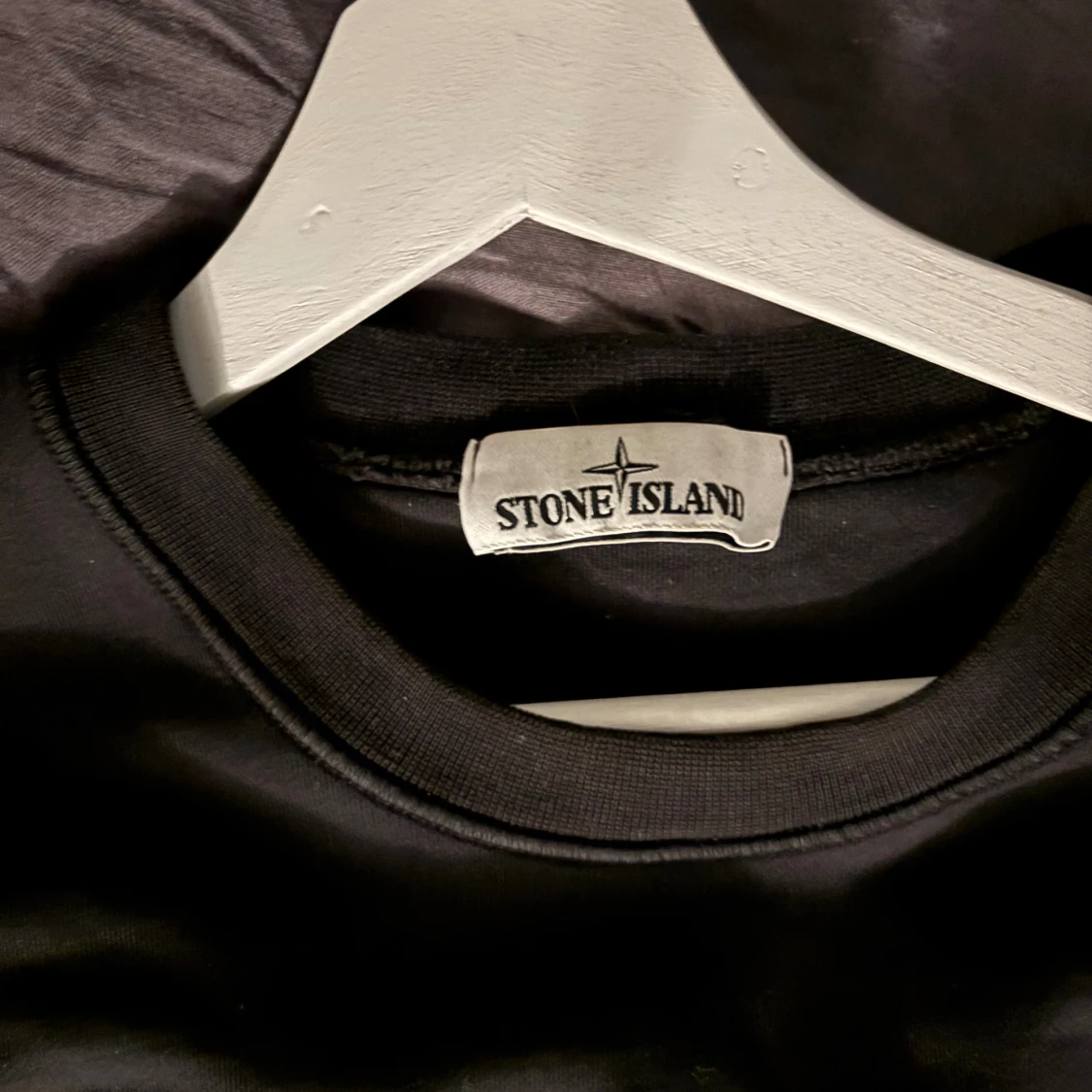 Svart Stone Island sweatshirt M - 1