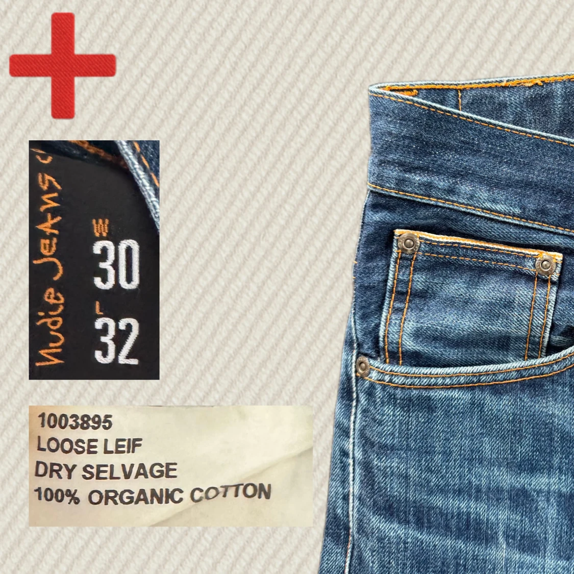 Nudie Jeans Loose Leif Dry Selvedge  - 2