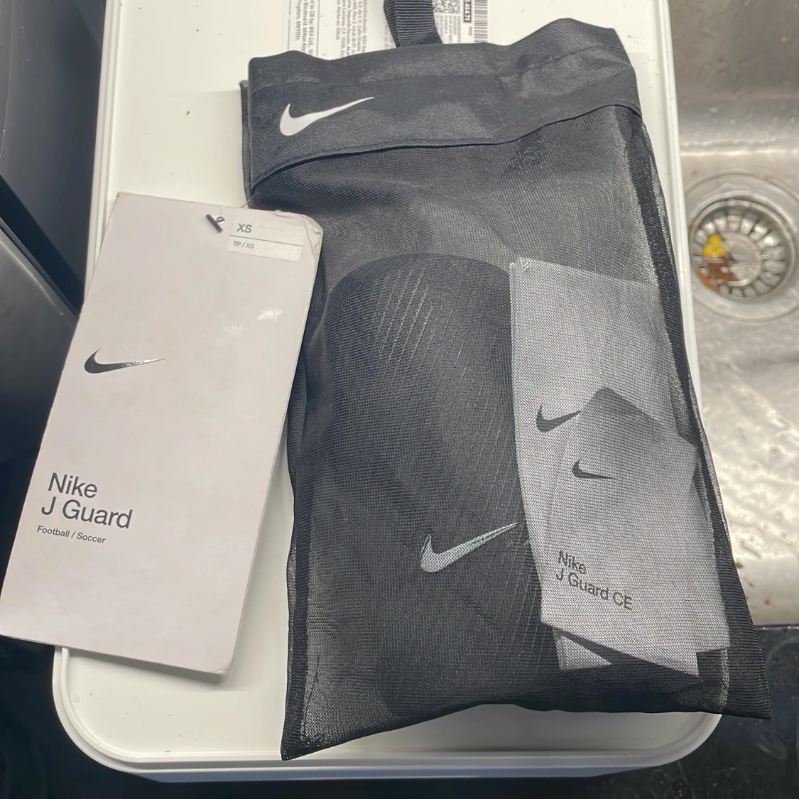 Nike J Guard benskydd XS svart - 3