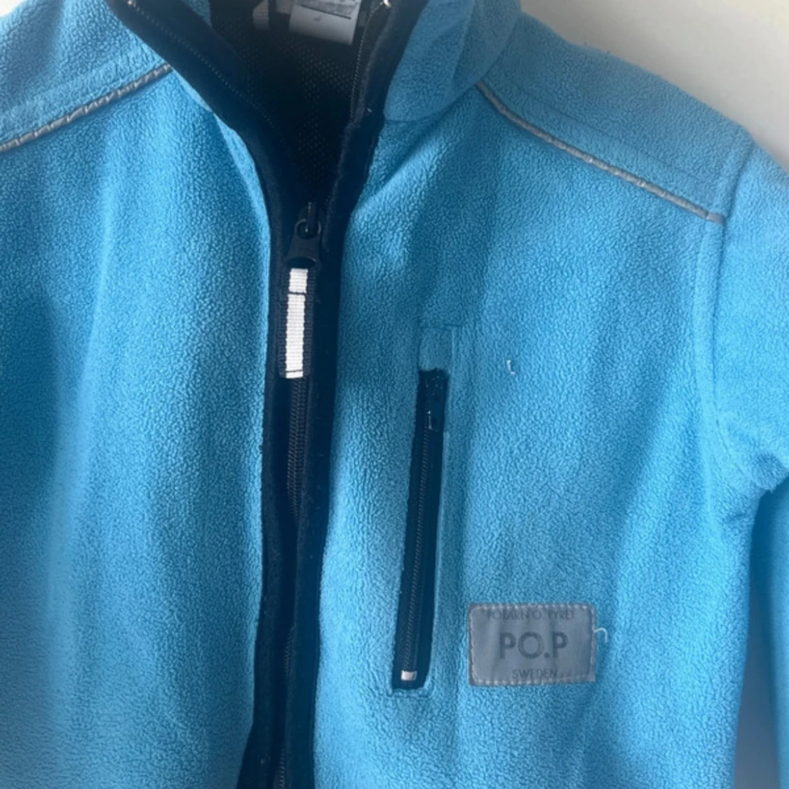 Blå fleecejacka från Polarn O. Pyret - 1