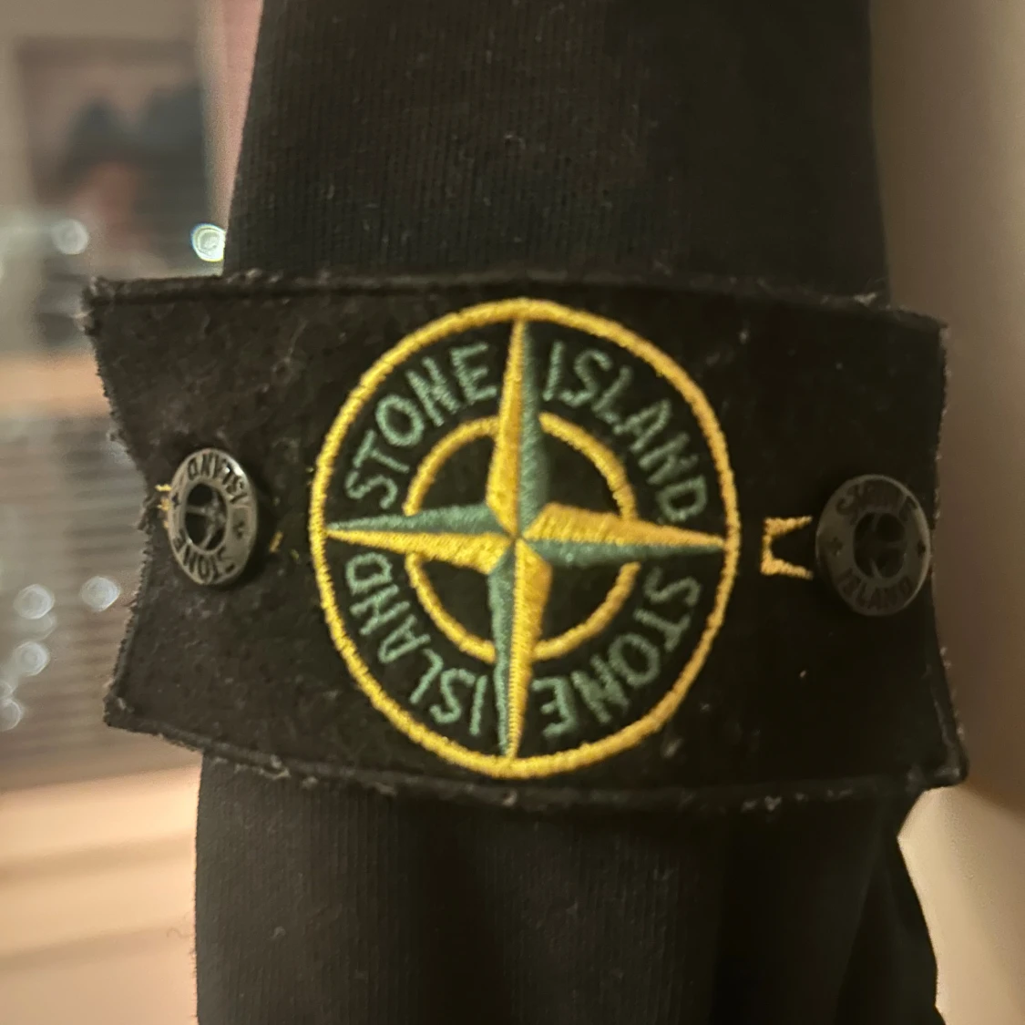 Svart Stone Island sweatshirt M - 1