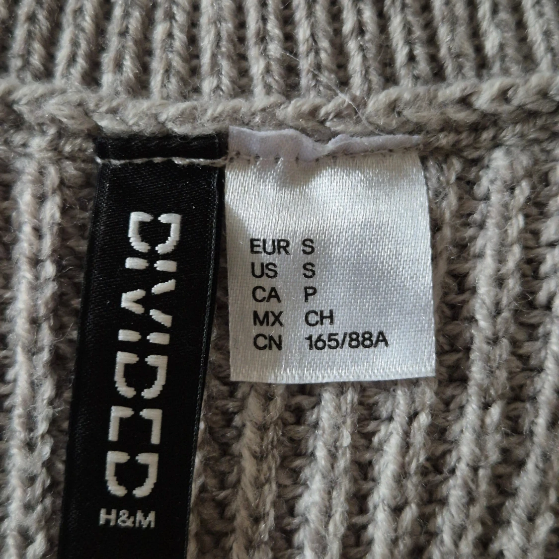 Slipover * stl S * Ärmlös v-ringad * grå - 3