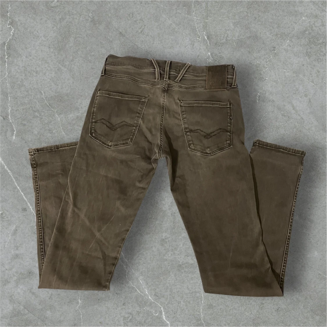 Mörkgrå jeans från replay  - 2