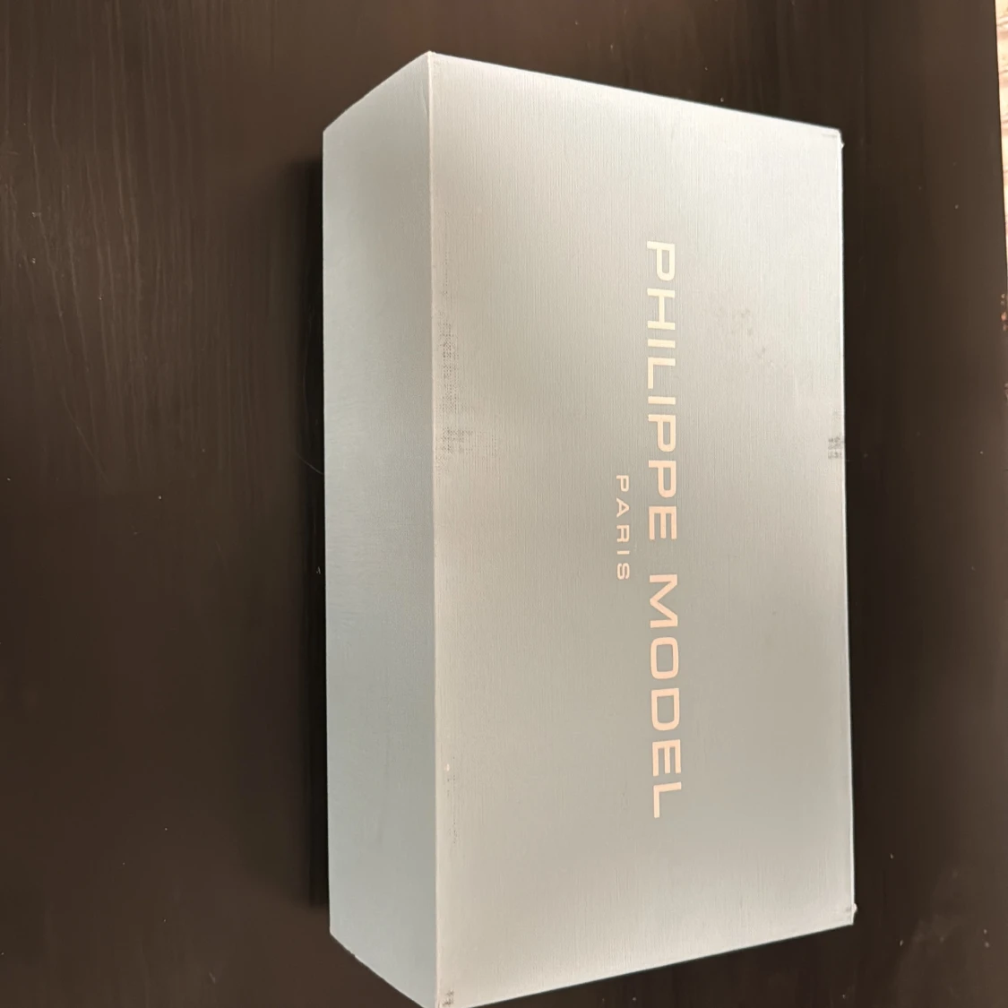 Philippe Model vita sneakers i skinn och mocka - 3