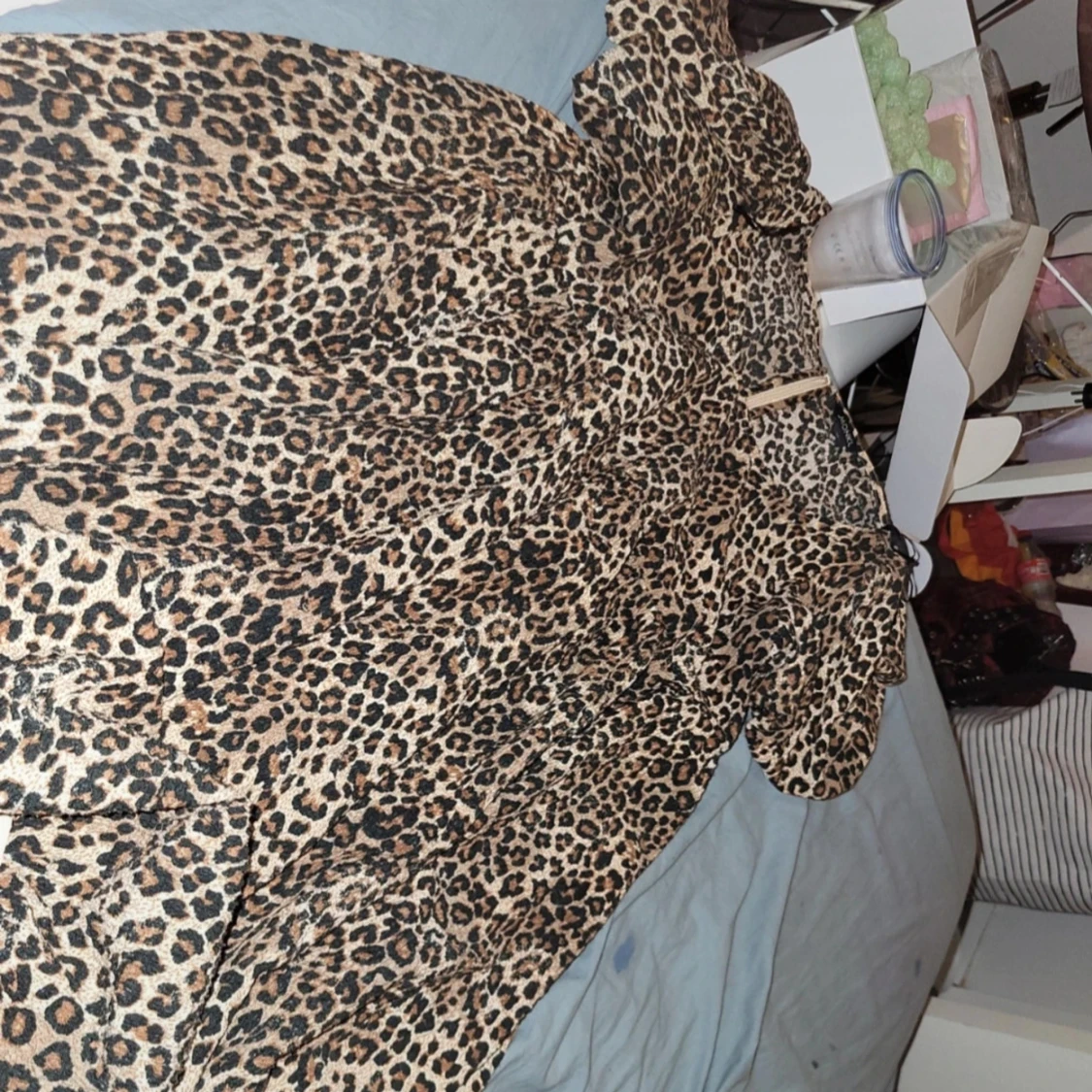 Leopardmönstrad klänning från Monki - 1