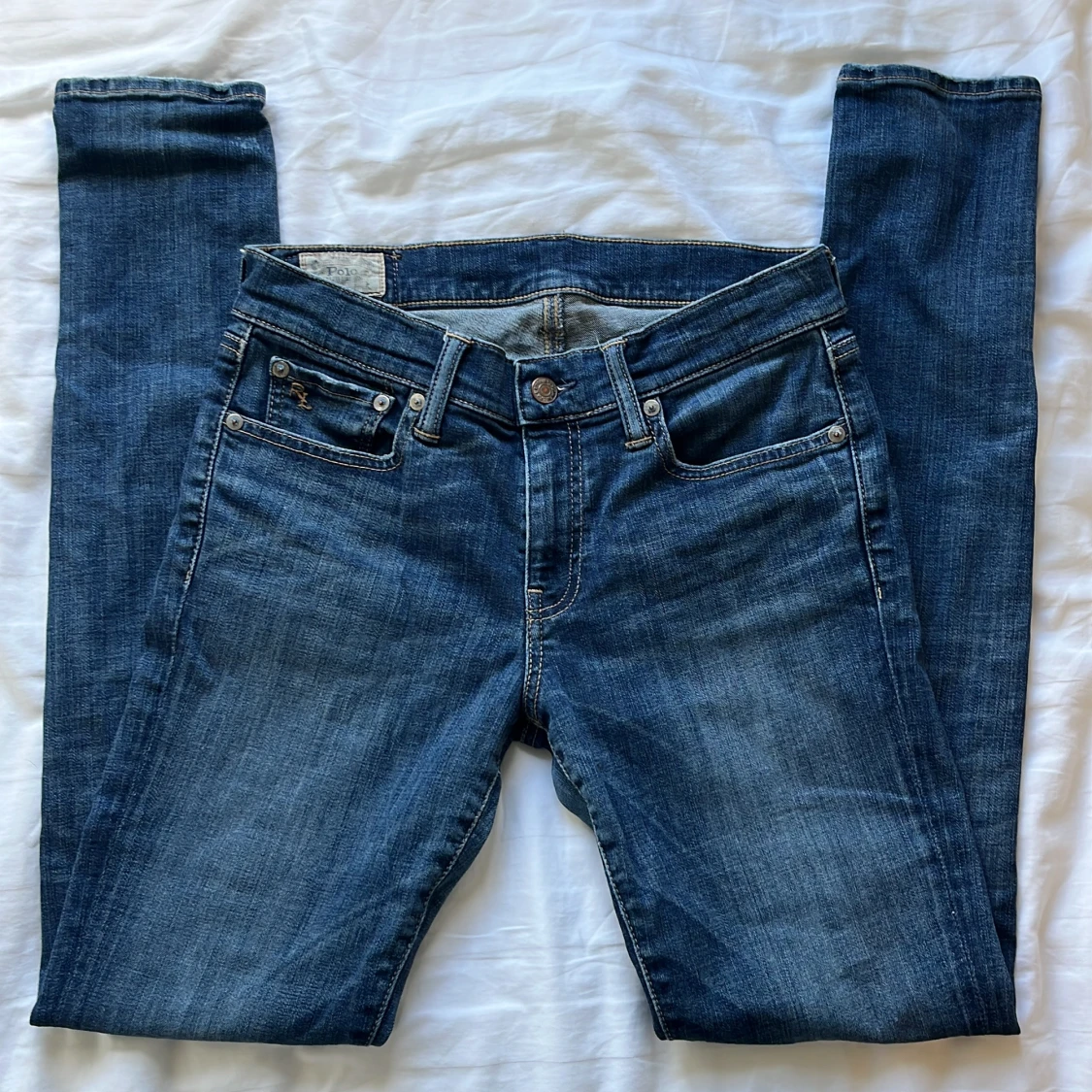 Blå skinny jeans Polo Ralph Lauren