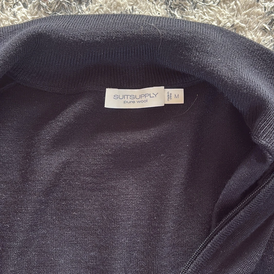 Svart kofta i ull från Suitsupply - 1