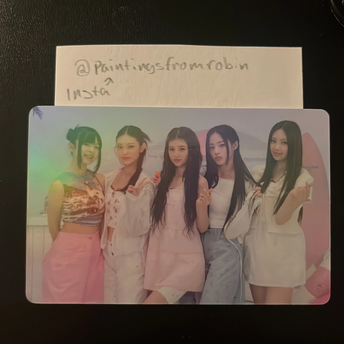 Newjeans photo card OT5  - 1