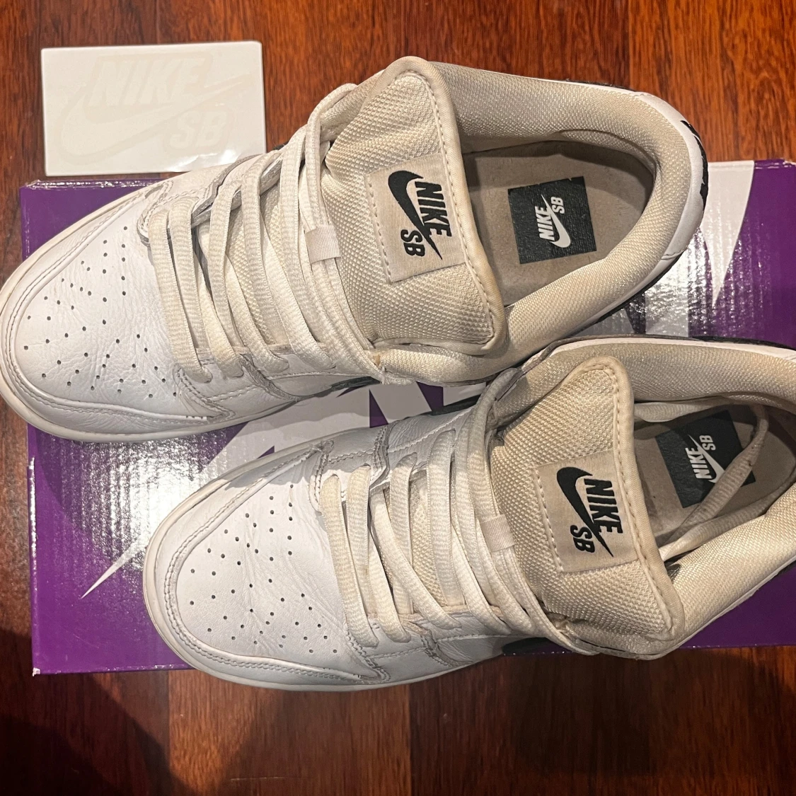 Nike SB Dunk Low white gum - 2