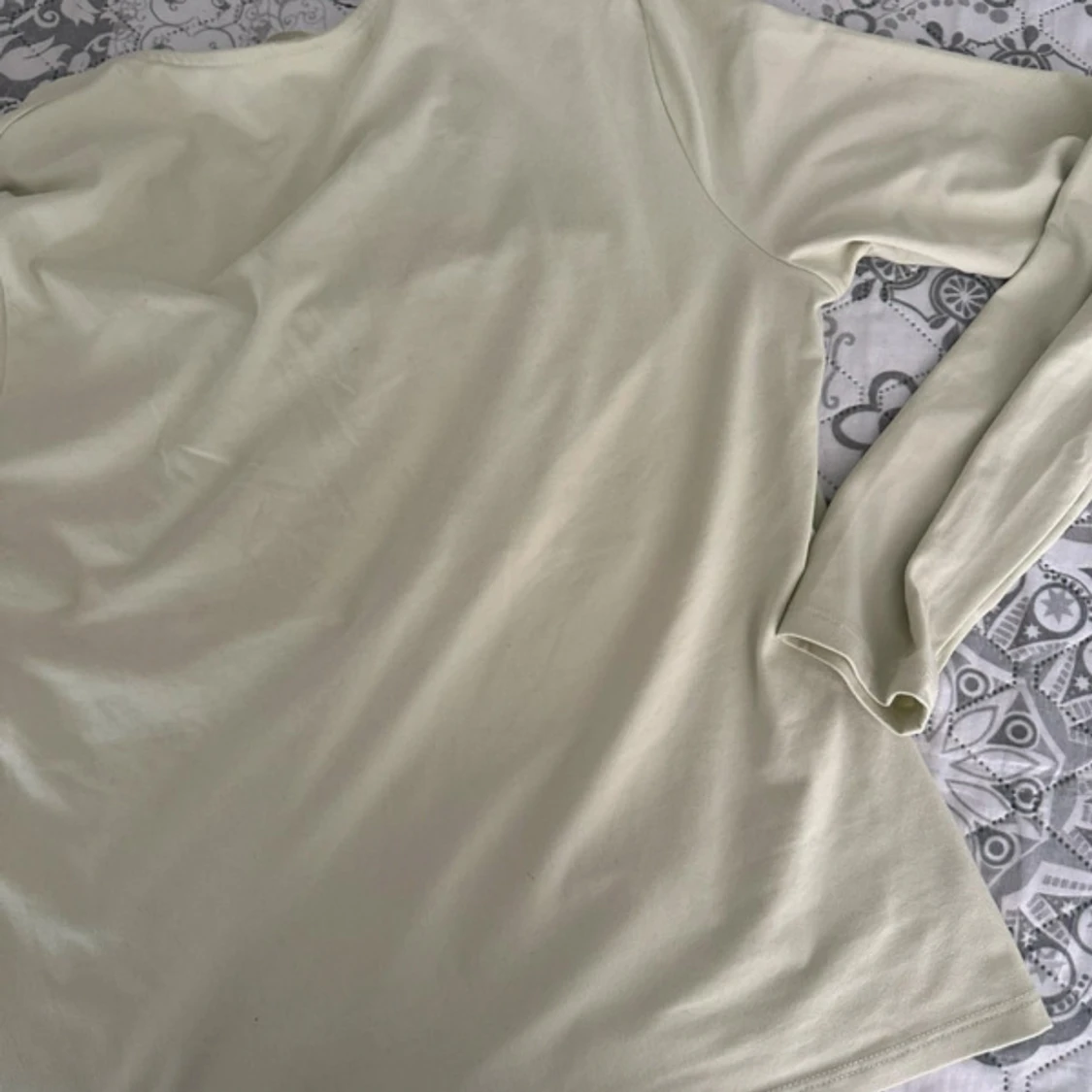 Ljusbeige långärmad topp H&M - 2
