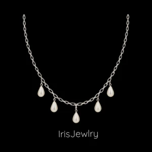 Silver halsband  - GRATIS GÅVA MED VARGE ORDER!! Supertrendig stockholmsstil tjejer, halsband silver. Vinter ring smycke. Gjord av stål, jag svarar och skickar alltid snabbt!